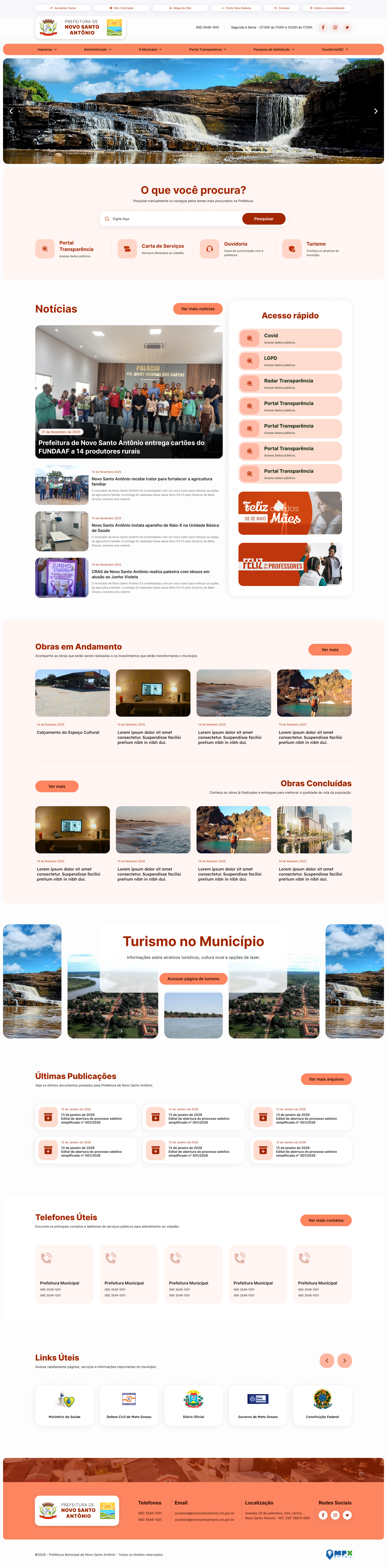 Layout PM Novo Santo Antônio